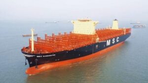 MSC y SDARI diseñarán portacontenedores alimentados con amoníaco