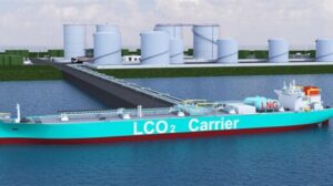 Study to Explore Low Pressure/Temperature for Commercial Scale CO2 Shipping