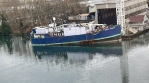 USCG Reports Problematic Fish Boat is Stabilized After Ammonia Leak