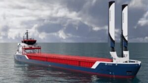 El buque de carga ecológico de corta distancia Gerdes, fletado por Cargill, recibe adiciones ecológicas