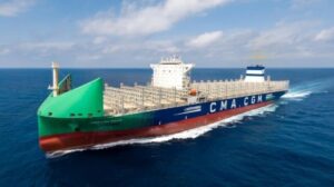 CSSC comienza la entrega de una nueva clase de buques de GNL a CMA CGM