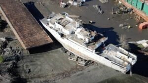 Renovadas protestas contra el sitio de desmantelamiento de embarcaciones de aguas profundas en BC, Canadá