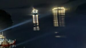 El ferry entre islas de Nueva Zelanda encalla gravemente en el último incidente