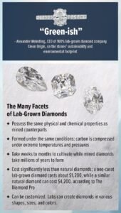 | Dándole brillo a los diamantes cultivados en laboratorio