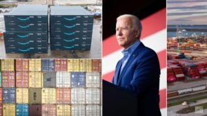 Informe: Biden no bloqueará la huelga en los muelles