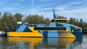 El primer buque marítimo totalmente eléctrico de Alemania completa las pruebas