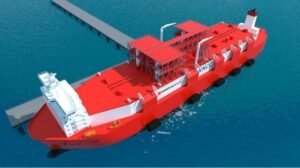 Diseños para portador de CO2 y almacenamiento flotante utilizando presión elevada