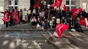 El personal de ITF London comienza la primera huelga contra la Federación de la Unión