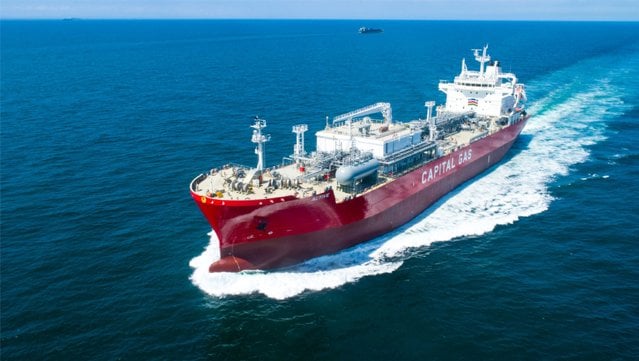 El primer gran transportador de LCO2/multigas del mundo entregado a la capital